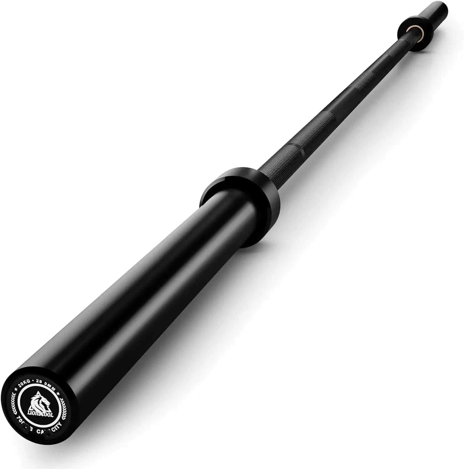 Durable Olympic Bar with Enhanced Grip and Stability for Home Gyms