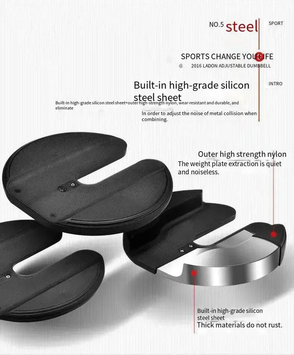 QuickFit Adjustable Dumbbells